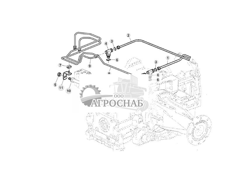 ЛИНИИ УПРАВЛЕНИЯ ДЛЯ ПНЕВМОТОРМОЗА ПРИЦЕПА - ST209106 130.jpg